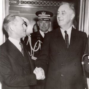 Marriner S Eccles with FDR